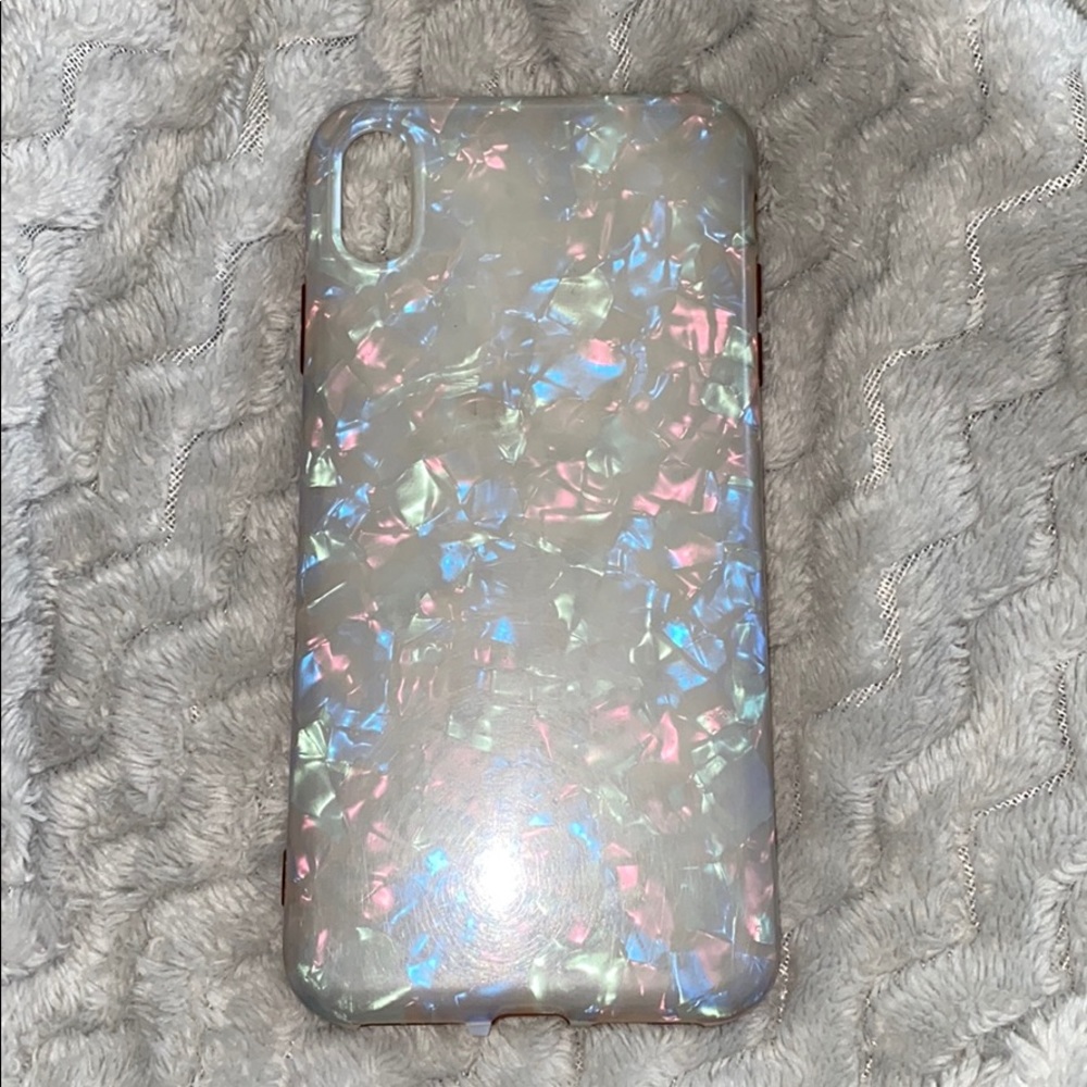 iPhone XS Max iridescent case